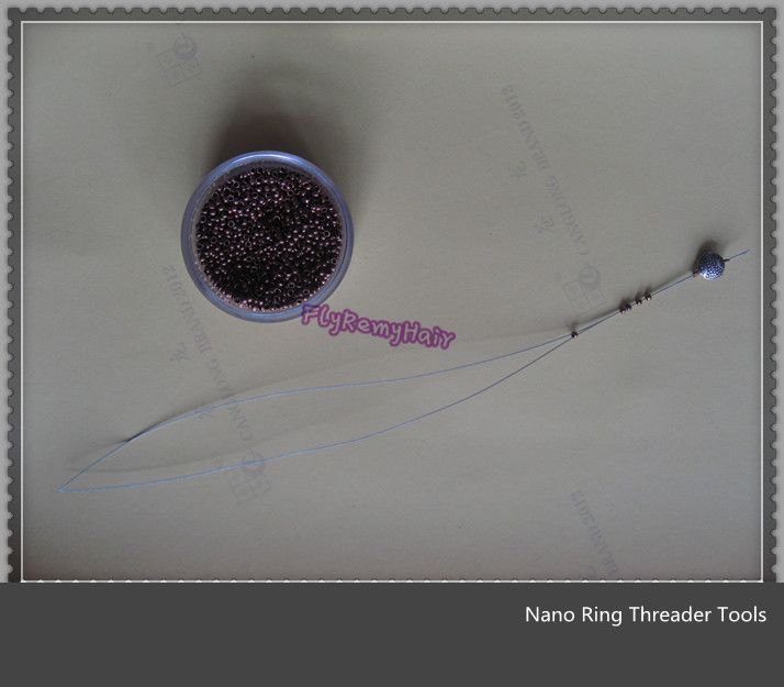 Иглы с крючками, 120 шт., нитевдеватель с нано-кольцами для волос с нано-кончиками, простая петля для наращивания волос, аппликация, инструменты с нано-кольцами3778137