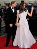 Kate Middleton Bateau Sash Cap Sleeve Prom Dresses Custom Made Evening Gowns Celebrity Long Formal Dresses Evening DL09921