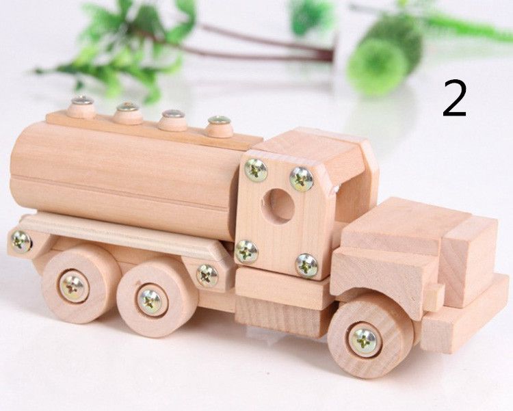 wooden tonka truck