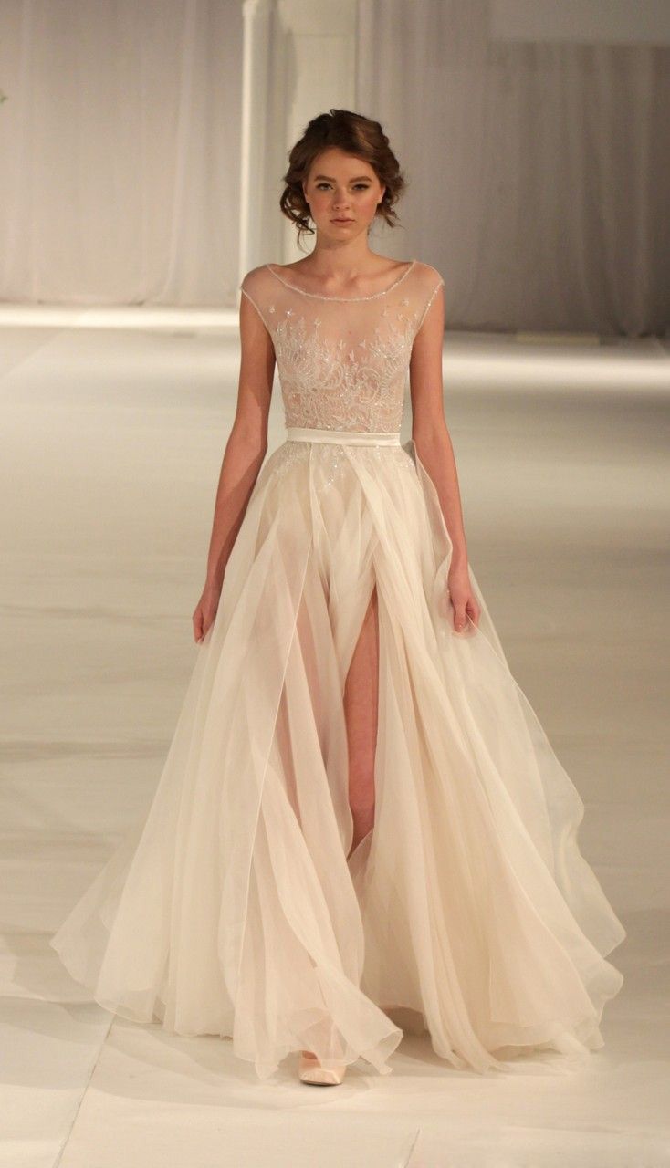 DiscountFashion 2014 New Paolo Sebastian Wedding Dresses A