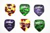 Lots of 100pcs Alice Small Pentagon Guitar Picks Pearl Celluloid Guitar Picks 0.46/0.71/0.81 mm Free Shipping Wholesales