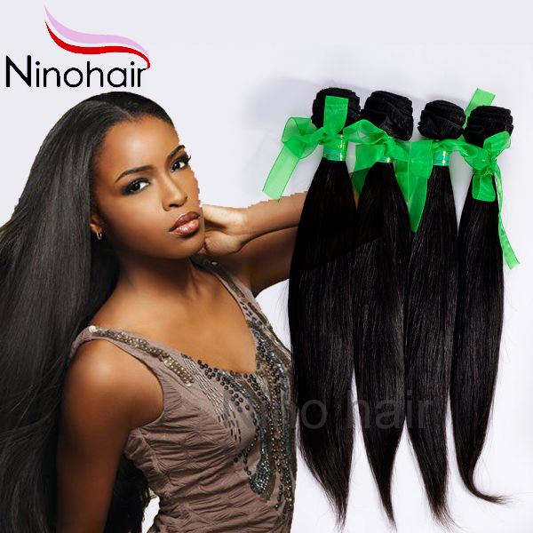 Remy Brazilian Virgin High Quality Hair Extension Straight Hair Bulk /100g 100 Real Human