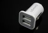 Adaptador doble del cargador del coche de USB 3.1A de USAMS micro para todos IPhone / ipod / ipad / Samsung / HTC / todo el teléfono móvil / smartphone