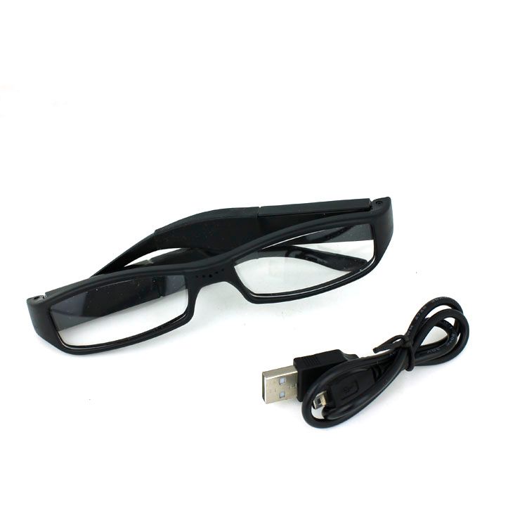 2021 Optical Glasses Plain Spectacles 720P Super Mini DVR Slim Glasses