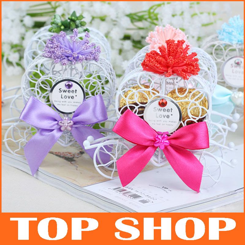 favor holders iron horse wedding box trolley personalized wedding personalized candy boxes