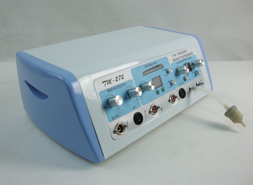 Ultrasonic+High Frequency Electrotherapy+Vacuum&Spray+Galvanic Face