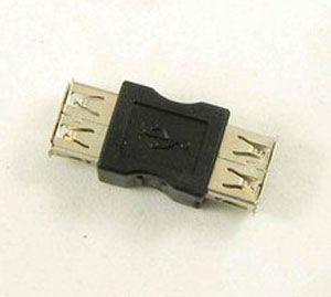 Wholesale 1000pcs/Lot Mini USB 2.0 Female A to USB 2.0 Female B Adapter Connector
