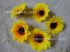 Wholesale - Free shipping 7cm DIY Sunflower Head ,Artificial Flowers,Hair Clip ,Ornaments
