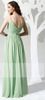 Fascinating Prom Gowns Sexy V-neck Spaghetti Strap Ruffle Floor-Length Bridesmaid Dress Girls Chiffon Party Gown Prom Dresses