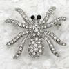 Wyprzedaż kryształ rhinestone pająk pinezka broszka moda biżuteria prezent C962