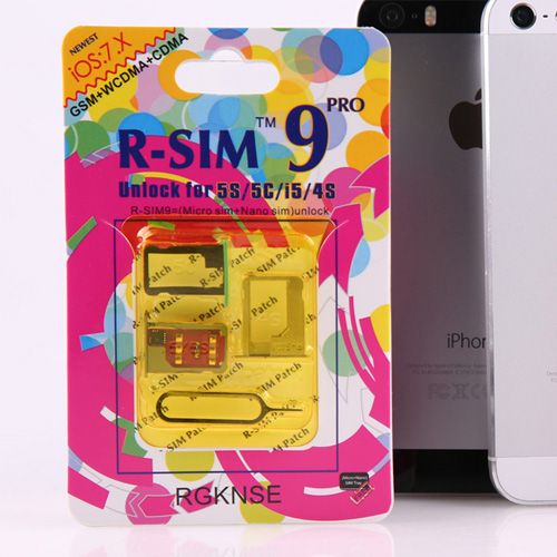 Newest Rsim9 Auto Unlock All Iphone5 5s 5c 4s R Sim 9 Pro Ios 7