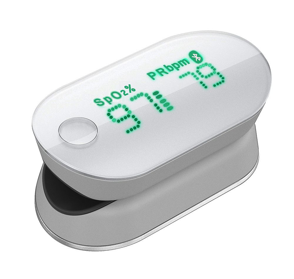 IHealth PO3 Wireless Fingertip Pulse Oximeter Spo2 Monitor For Iphone