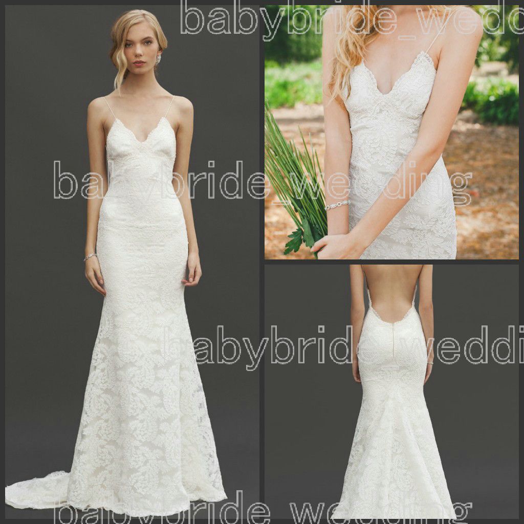 PearlBridal Womens Simple Satin High Low Wedding Dresses Rustic Unusual Short Bridal Dress
