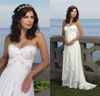 sheath beach wedding dress