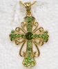 Wholesale Crystal Rhinestone Cross Necklaces & Pendants Chains F167