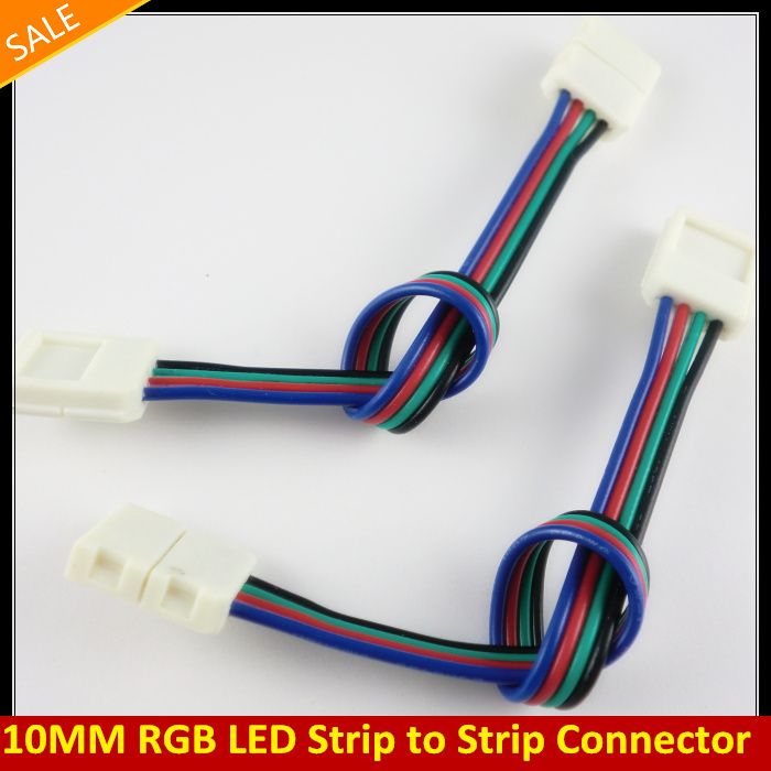 2018 Led Pcb Strip To Connector For 10mm Width Smd 5050 2018 Led Pcb Strip To Connector For 10mm Width Smd 5050 Light Without Soldering From Jeromepeng 18 1 Dhgate Com