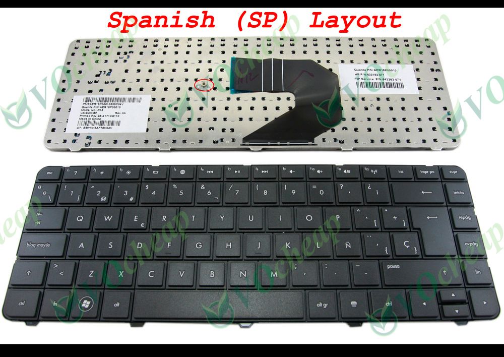 Compre Nuevo Teclado Para Laptop Para Hp Pavilion G4 G4 1000 G6 G6