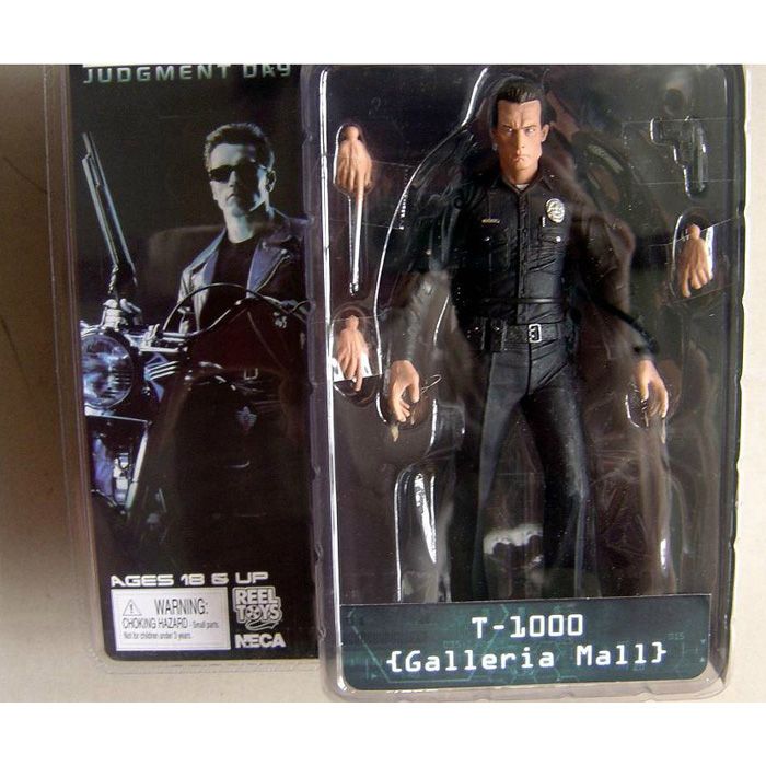 NECA The Terminator 2 T-1000 Galleria Mall PVC Action Figure Model Toy