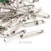 Groothandel - 200 stks Broche Pin Veiligheidspakken 35mm Connectoren Hoopsels Clasps Metalen Sieraden Bevindingen Accessoires