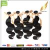 IndianHair 8 "-30" Extensions de Cheveux Humains Vague de Corps Couleur Naturelle Trame Bellahair 5pcs / lot DHL En Vrac En Gros