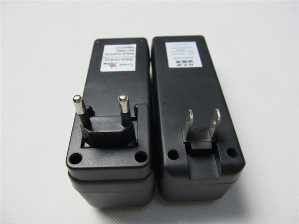 Multifunctionele 18350 18650 li-ion batterij EU US oplader dubbele oplader universele oplaadbare batterij oplader 3.7v voor hamer mod e sigaret DHL