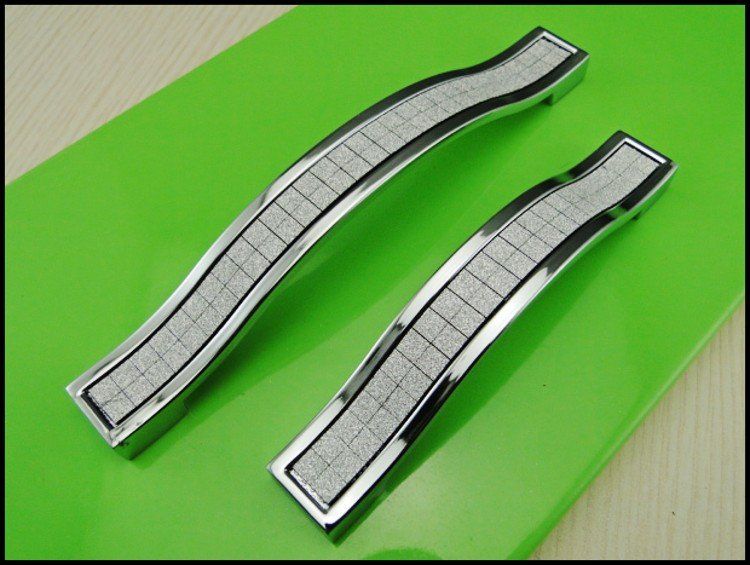 of 10 Modern Kitchen Cabinet Drawer Furniture Handle Pull HardwareC.C.:96mm,Length:110mm