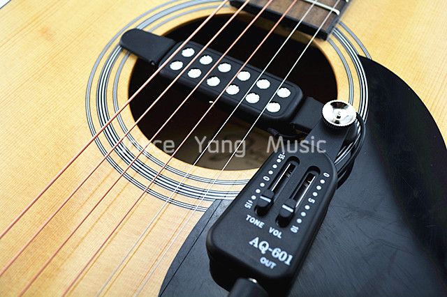 Sound Hole Acoustic Guitar Pickup - 2020 Qh Aq 601 Acoustic Guitar Pickup Wire Amplifier Speaker Volume Tone Control Box Sound Hole Pickups From Joyceyangmusic 9 05 Dhgate Com