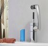 SanitärwarenKüche Waschbecken Waschbecken Mischbatterie Chrom Schwenk mit langen Arm drehen Messing Wasserhahn ck003