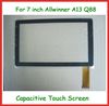 5pcs 7 inch Capacitive Touch Screen Replacement Screen for 7 inch Allwinner A13 A23 Q8 Q88 Tablet PC Free Shipping