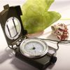 Professional Pocket outdoor waterproof multifunctional geology compasses with neon light