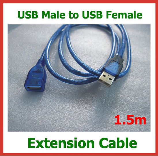 Mężczyzna USB do USB Female Extension Cable 1.5m 1,8 m 3m 5m wysokiej jakości