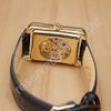 Relogio Masculino Relloja Black Leather Gold Skeleton Hand Wind Mechanical Watch Mulheres unissex Vestido Relógios Brand Winner5926858
