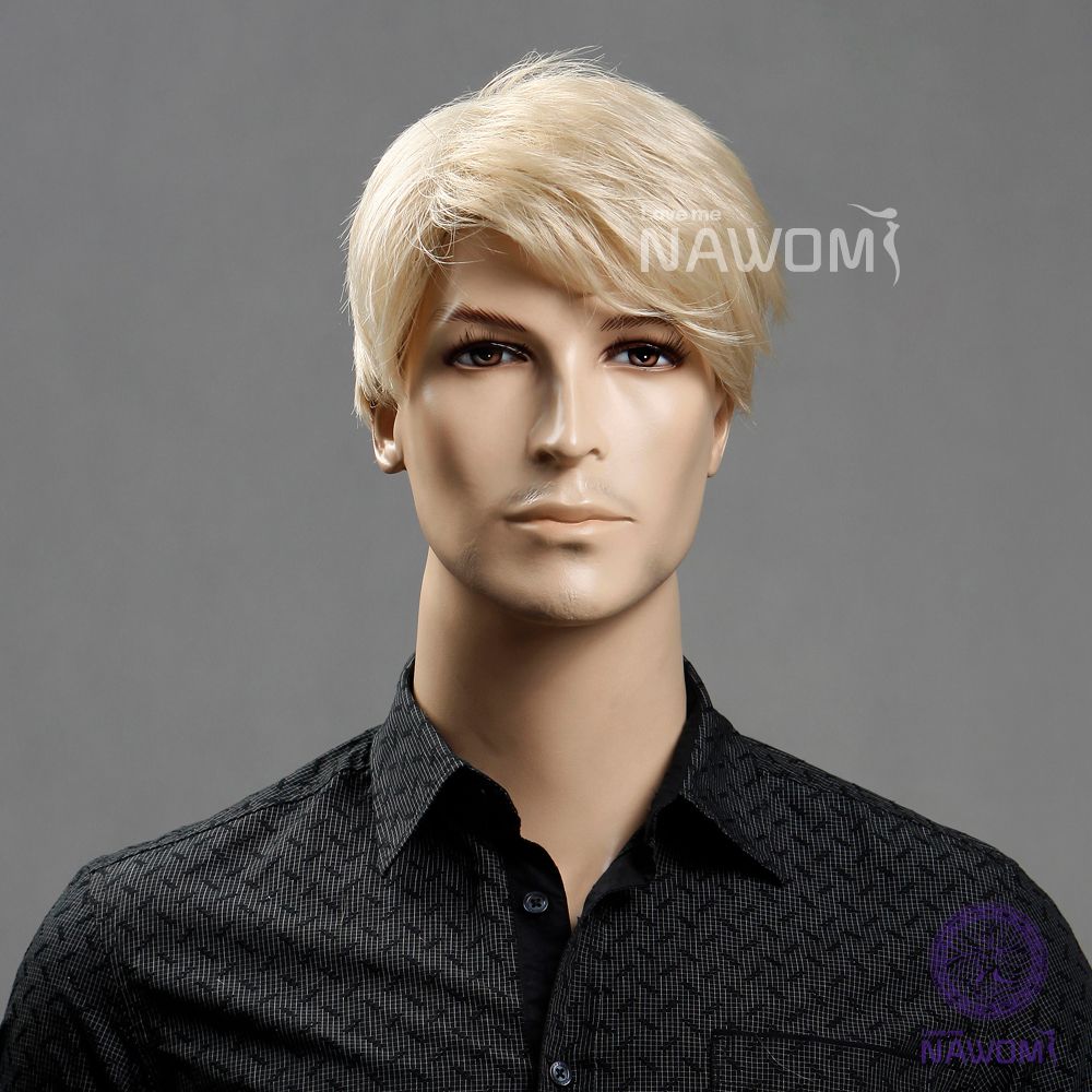 2020 Best Selling Men Blonde Hot Selling Discount Wigs New