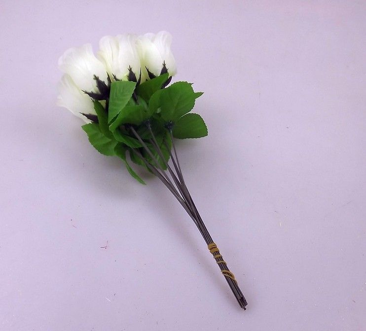30 سنتيمتر / 11.8 بوصة الحرير الاصطناعي محاكاة زهرة الفاوانيا روز كاميليا الزفاف عيد الميلاد