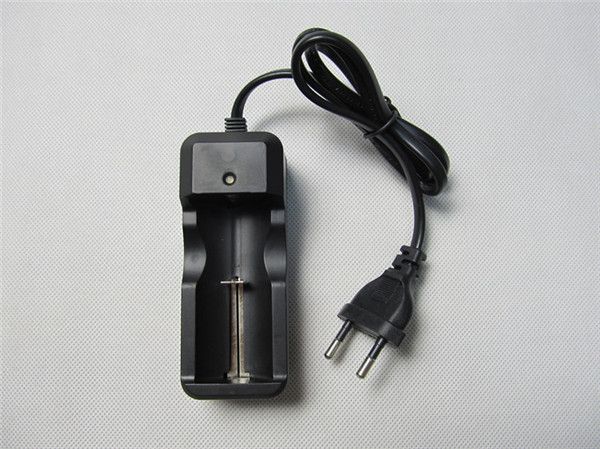 14500 26650 16340 18650 li-ion battery EU charger single charger universal rechargeable battery charger 3.7v for e cig ecig flashlight DHL