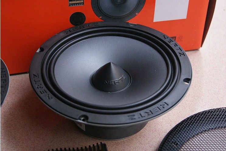 HERTZ Car 6.5 Coaxial Speaker KITS Bass 165mm High 25mm/1 Inch The Peak Power: 250W Continuous 