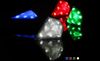 Diamond Jewel Fietsen Fiets Fiets Laser Beam Lane Oplaadbare 3 Modus 8LED + 2 Laser Waterdicht Zaklamp LED-achterlicht