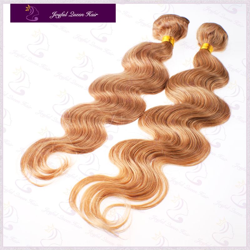On Sale Dirty Blonde Virgin Brazilian Body Wave Hair Extensions