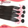 100 Indian Human Hair Weave Extensión de la trama doble 8 "~ 30" Sin procesar Remi Pelo Dyable Natural 7A Silky Recta Retail 2 unids a EE. UU.
