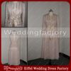 Mother of the Bride Dresses A Line V-neck Chiffon Embroidery Beads Tea Length Gowns For Groom Mothers Modest Wear with Jacket