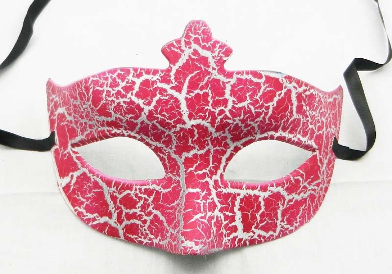 fashion crack joli masque de fête fournitures de mariage mascarade masque de fête Mardi Gras mascarade fête masques fantaisie couleurs assorties