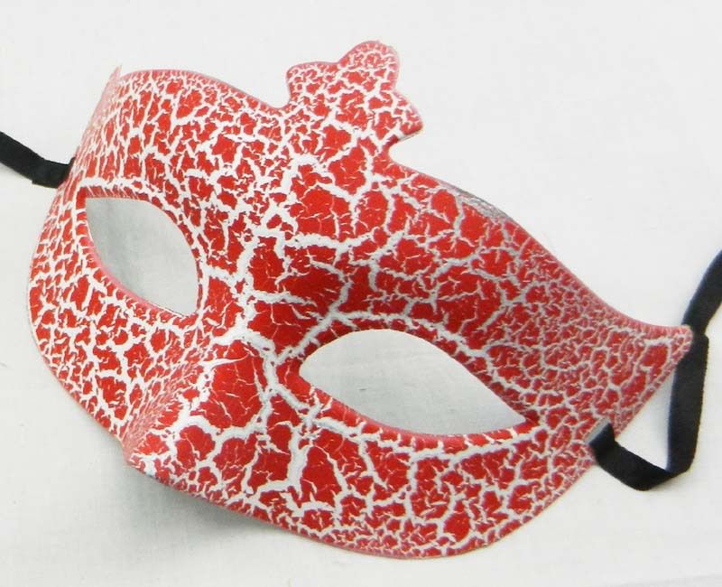 Fashion Crack Pretty Party Mask Bröllopsleverans Masquerade Party Mask Mardi Gras Masquerade Party Fantasy Masks Assorted Colors