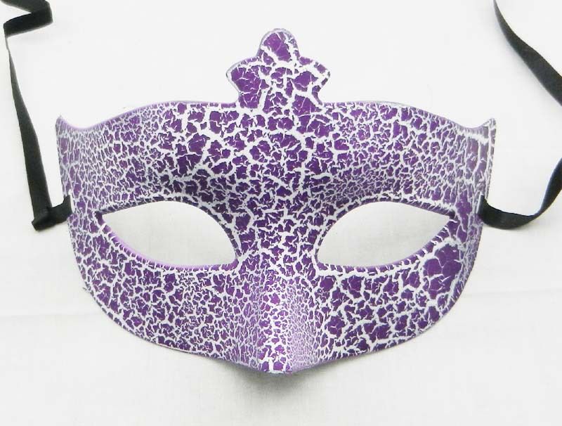 moda crepa bella maschera feste fornitura di nozze maschera feste in maschera Mardi Gras Maschere feste in maschera Maschere fantasy colori assortiti