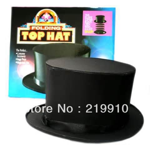 foldable top hat