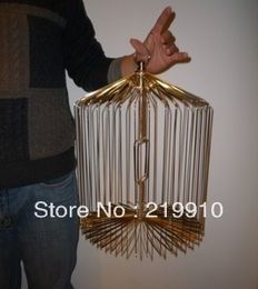 bird in a golden cage UK - Appearing Bird Cage Golden - Stage Magic