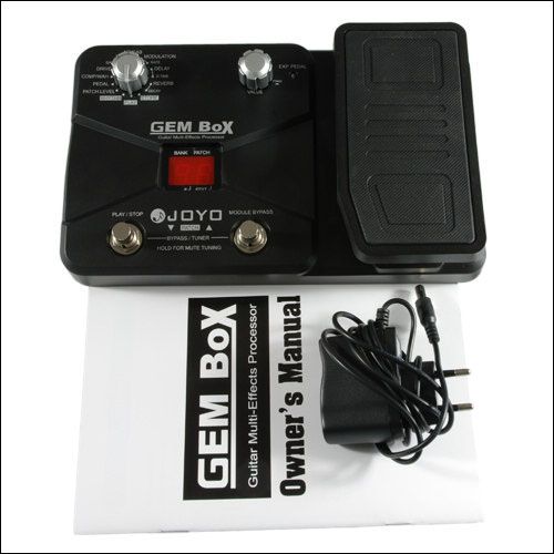 Joyo Gem Box Multi Effects Processor Electric Guitar Foot Pedal Board