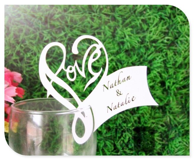 Wedding Party Decorations Wine Glass Markers Wedding Cake