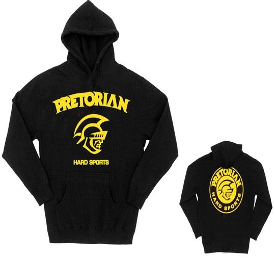 black moletom com capuz junior