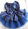 Новейшие домашние питомцы Блаковые кружевные свадебные платья для собачья кошка одежда для щенка