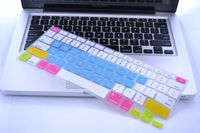 Multi-colors Silicone Keyboard Protector Cover For MacBook Pro Air Retina 13 15 inch Waterproof Dustproof US Ver. with retail package